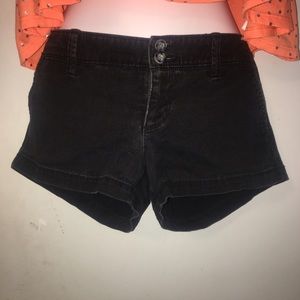 American Eagle Black Stretchy Shorts